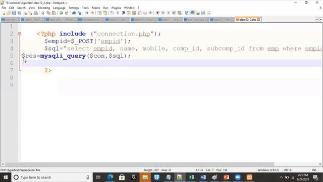 Update / Edit Data using PHP and MySQL смотреть онлайн