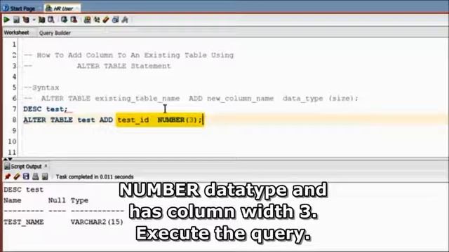 SQL tutorial 22 How to Add Delete column from an existing table using alter table computer tips смотреть онлайн