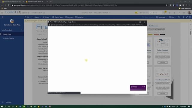 Power BI Template App - Salesforce Dash смотреть онлайн