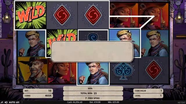 WILD WILD WEST SLOT GAME PROMO NetEnt смотреть онлайн