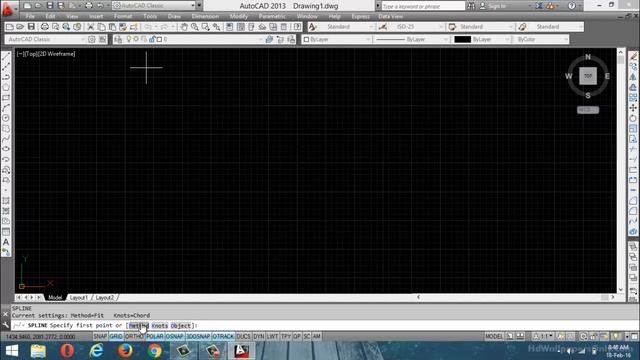 autocad draw commands spline command class-5 смотреть онлайн