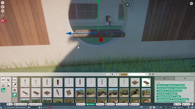 Capuchin Monkey & Baird's Tapir Habitat - River Rock Zoo | Planet Zoo Speed Build смотреть онлайн
