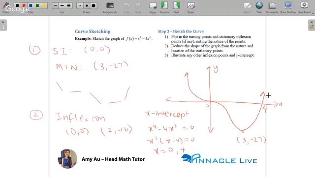 Pinnacle Live - Curve Sketching - Geometrical Application of Calculus смотреть онлайн