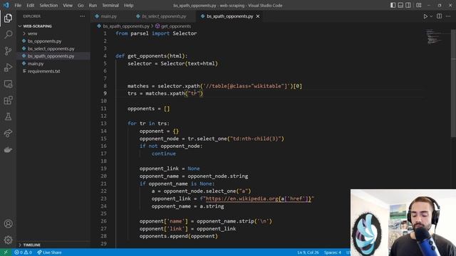 Web Scraping using XPath - Python Web Scraping for Beginners смотреть онлайн