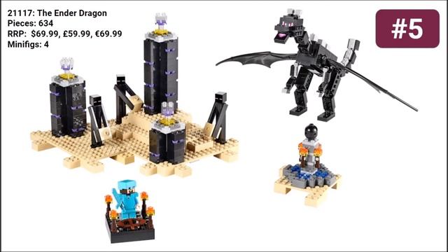 [TOP 10] LEGO Minecraft Sets EVER! смотреть онлайн