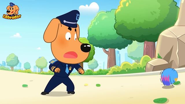 Be Careful Of AI Face-Swapping | Stranger Copycat | Safety Cartoons For Kids | Sheriff Labrador