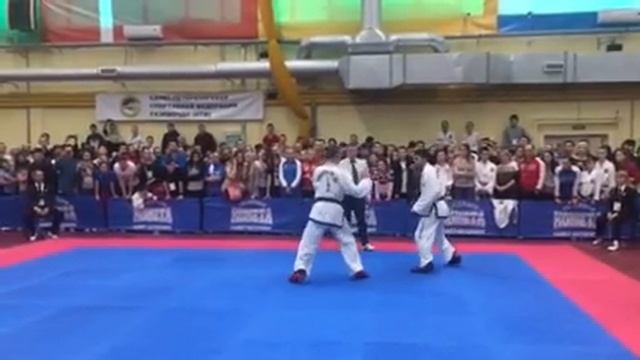 Евгений Оцимик. Чемпионат и первенство России по тхеквондо 2017. смотреть онлайн