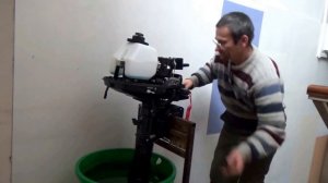 Запуск нового мотора Гладиатор 5л.с.