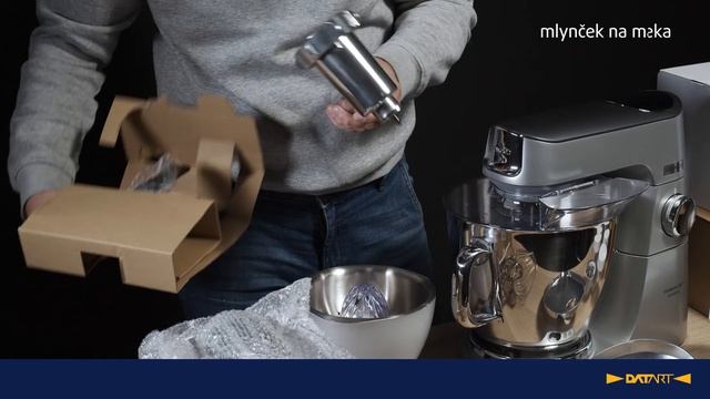 Kuchynský robot KENWOOD Titanium Chef Baker XL KVL85.704SI | unboxing смотреть онлайн