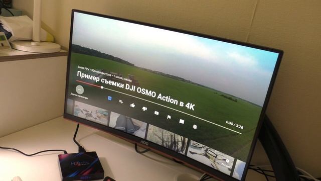 ТВ приставка LEMFO H96 Max на ANDROID 9