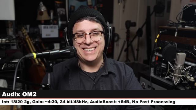 Audix OM2 Review / Test (Compared to SM58, E835, V7, D5, & More) смотреть онлайн