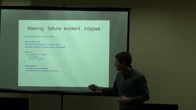 Введение в функциональное программирование на Scala. Монады. Часть 2 смотреть онлайн