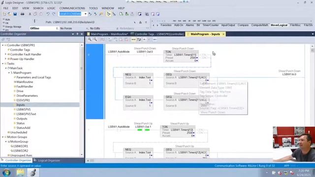 Allen Bradley PLC Sequence SQI SQO Programming Tutorial Part 9 смотреть онлайн