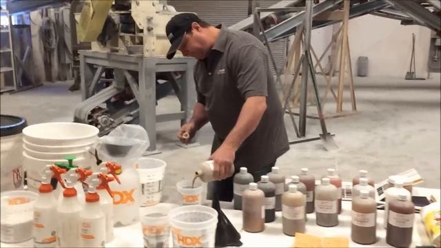How to Color Stone Edge Surfaces Vertical Stamped Concrete to Get Realistic Looks 2.0 STEP 5 of 5 смотреть онлайн