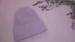 #Шапка спицами с макушкой #лопатка. Подробный мк. #Трикотажный шов.