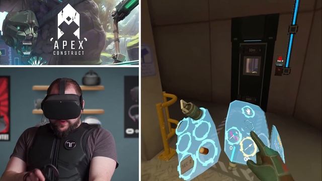 Apex Construct Oculus Quest Haptic Vest Update! Now With bHaptics Support! смотреть онлайн