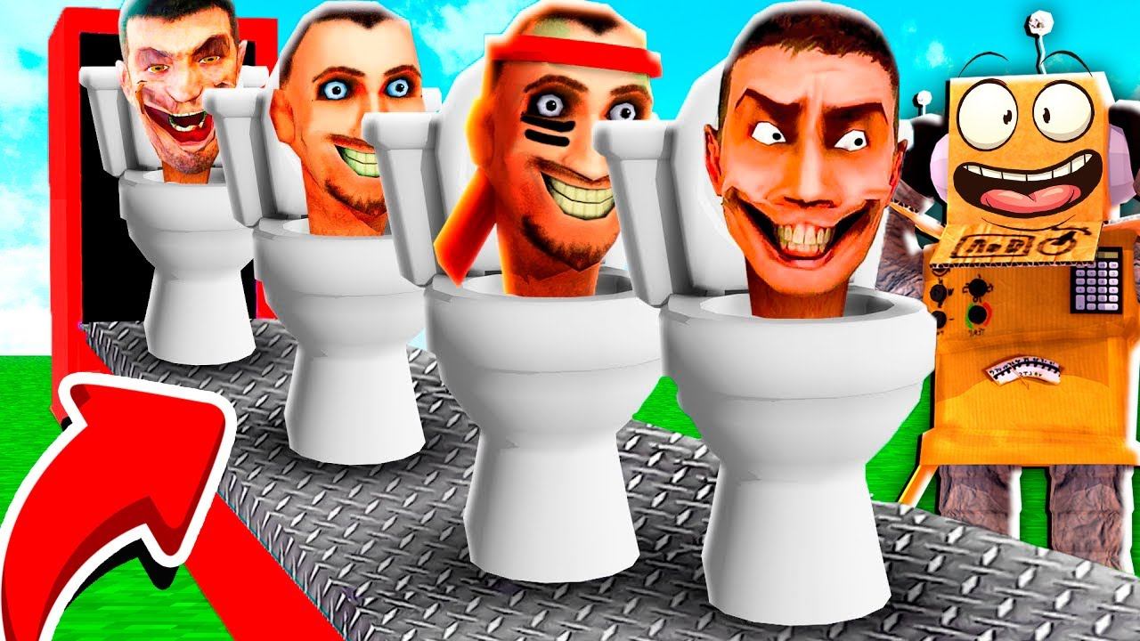 ПОСТРОИЛ САМЫЙ КРУТОЙ В МИРЕ SKIBIDI TYCOON! НУБ И ПРО ВИДЕО ROBLOX смотреть онлайн