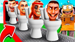 ПОСТРОИЛ САМЫЙ КРУТОЙ В МИРЕ SKIBIDI TYCOON! НУБ И ПРО ВИДЕО ROBLOX