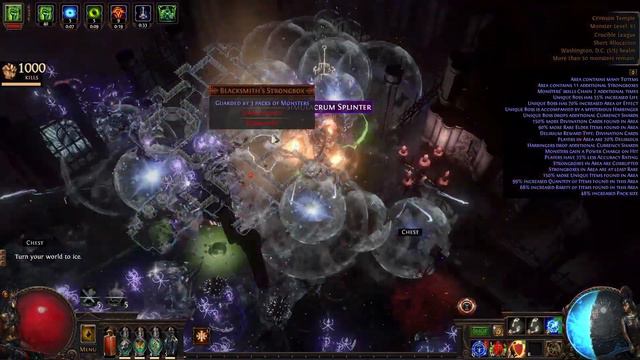 POE 3.21 - Poison KB Occultist - Crimson Temple - 20% Deli смотреть онлайн