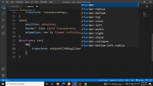 Laser Animation Using HTML & CSS In English | CSS Animation Tutorial For Beginners | смотреть онлайн