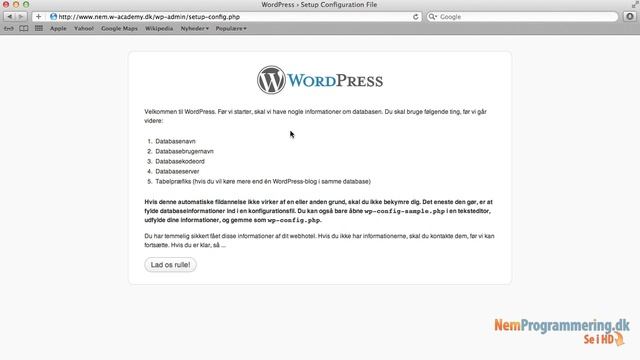 Danske Wordpress Tutorials / Guides #2 - Installation af Wordpress på online server смотреть онлайн