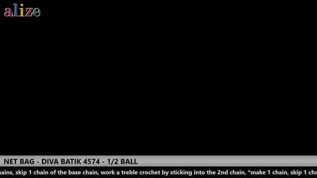 Şık Ve Kullanışlı File Yapımı - Making Practical And Stylish Net Bag W/ Diva Batik