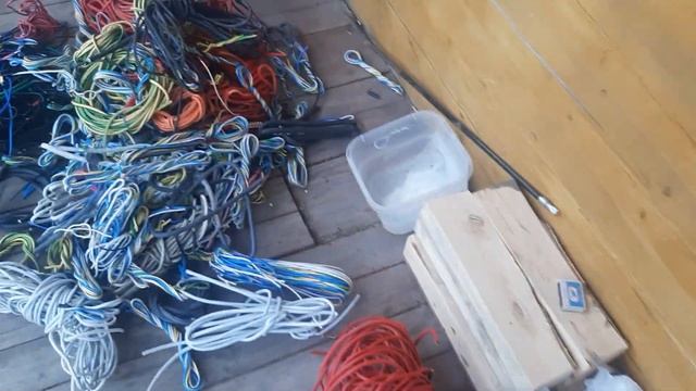 20 КГ МЕДНЫХ проводов на обжиг. Разбор советского колорифера. смотреть онлайн