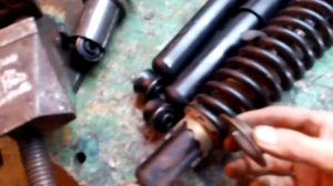 CF MOTO 500  Амортизатор переделка на KYB  своими руками