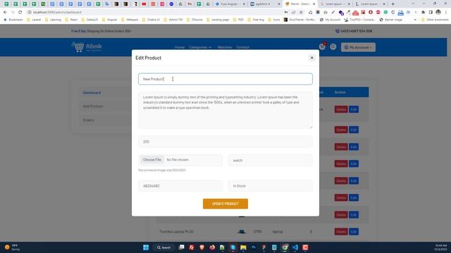 Walk-through Video for Admin - Ribnik React Next.js Electronics Online Shop with Admin Panel смотреть онлайн