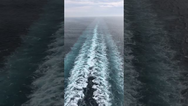 Морской круиз по средиземному морю - вид с кормы #морскойкруиз #морскойлайнер #туризм #7чудессвета смотреть онлайн