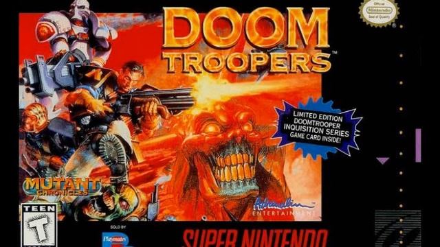Doom Troopers: The Mutant Chronicles(SNES) - Game Over смотреть онлайн