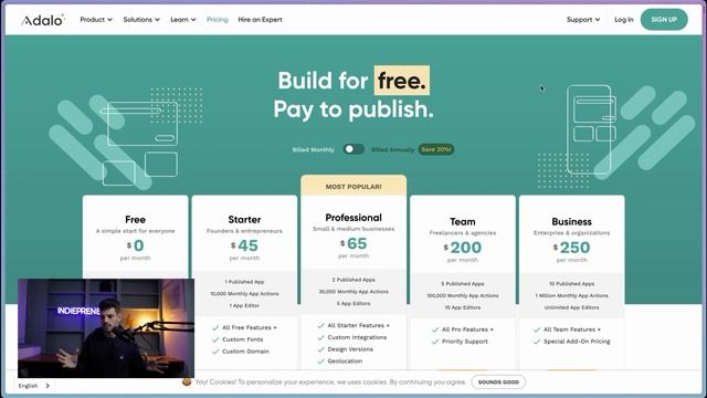 Adalo vs Flutterflow vs Glide - Quel est le meilleur outil pour créer des applications en nocode ? смотреть онлайн