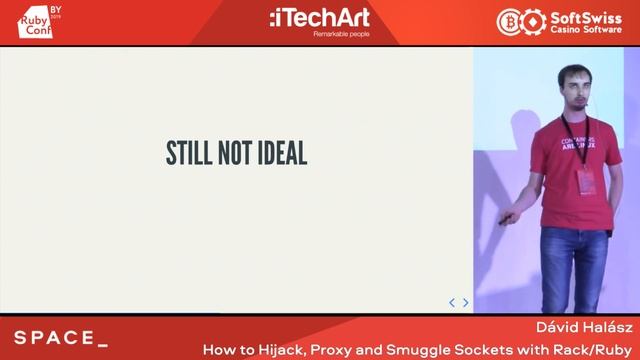 #RubyConfBY2019 – "How to Hijack, Proxy and Smuggle Sockets with Rack/Ruby", David Halasz смотреть онлайн