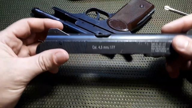 Gletcher Тюнинг пневматического пистолета АПС( стечкин)