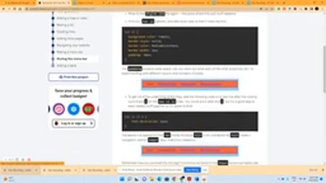 Trinket Bird Watch Website #9: Styling Your Menu Bar on Your Website смотреть онлайн