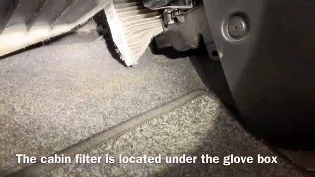 Nissan Note 2015 Cabin Pollen Filter Location RHD смотреть онлайн