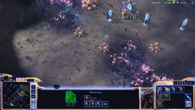 StarCraft 2 - Gameplay (1080p60fps) смотреть онлайн