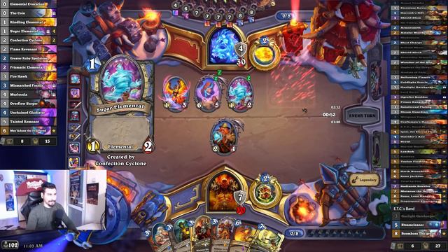 NEW Legendary Harth Stonebrew Deepminer Brann Warrior At Showdown in the Badlands | Hearthstone смотреть онлайн