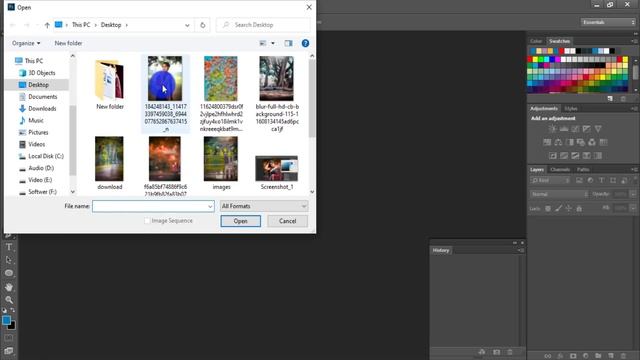 How To Change Background Color in Photoshop Fast & Easy! смотреть онлайн