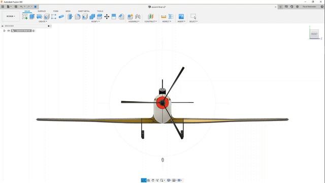 Лайфхаки Fusion 360: вращение модели в видовом окне Fusion 360