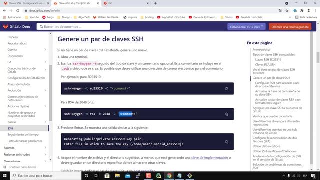 Curso de Deploy Django | Vinculación de mi cuenta de Gitlab a través de una clave SSH | Video 2 смотреть онлайн