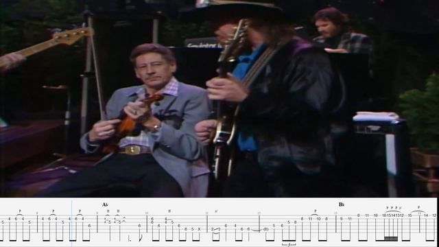 Okie From Muskogee's Comin' Home - Clint Strong Live Solo Animated Tab смотреть онлайн