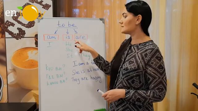 Утвердительные предложения в английском языке. Глагол to be. смотреть онлайн