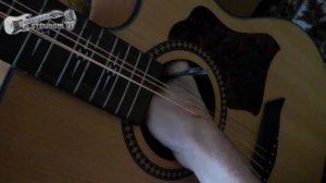 Как просто приклеить оторванный гриф у гитары, прикрутить.