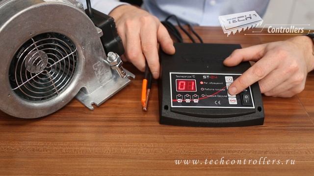 Контроллер твердотопливного котла ST-24 Sigma смотреть онлайн