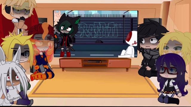 Pro Hero’s React To My Villain Deku Videos || Part 1/?? || Dekubaku