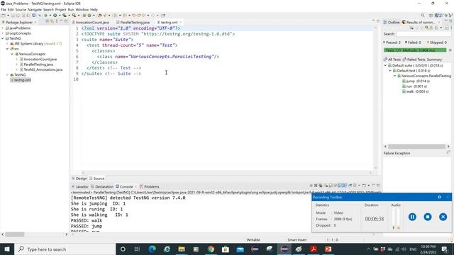 how to do parallel testing in testng смотреть онлайн