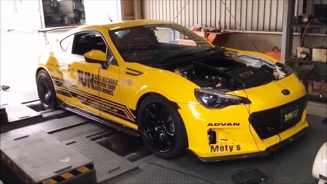 JUN BRZ with SYNERGY V8 2.4L ENGINE SHAKEDOWN!!! смотреть онлайн