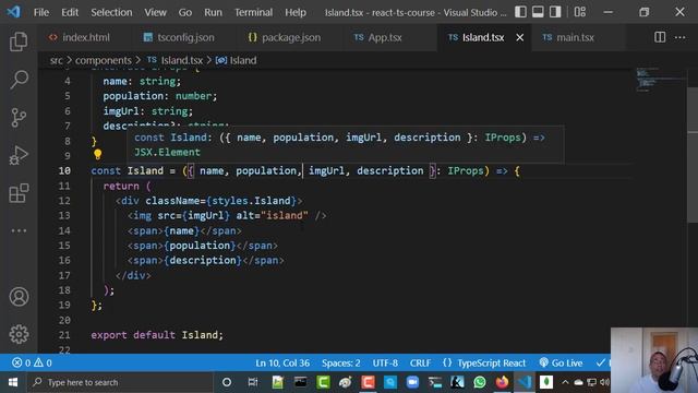 Use destructuring in a react + typescript component - בעברית смотреть онлайн