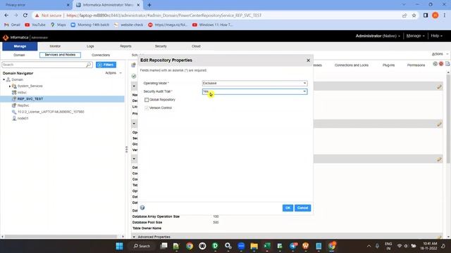 How to Create Repository - Testing Repository in Informatica PowerCenter 10 смотреть онлайн